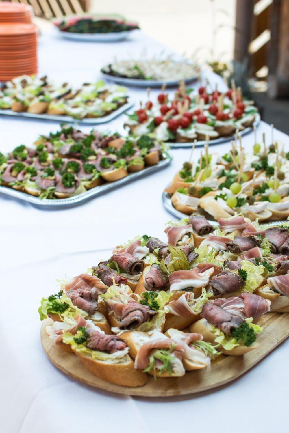 Celebration savory deli food Celebration savory deli food