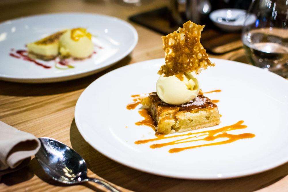 Fancy ice cream dessert Fancy ice cream dessert
