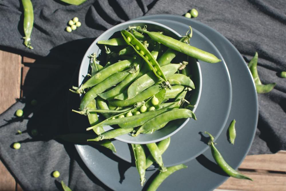 Fresh pea outside Fresh pea outside