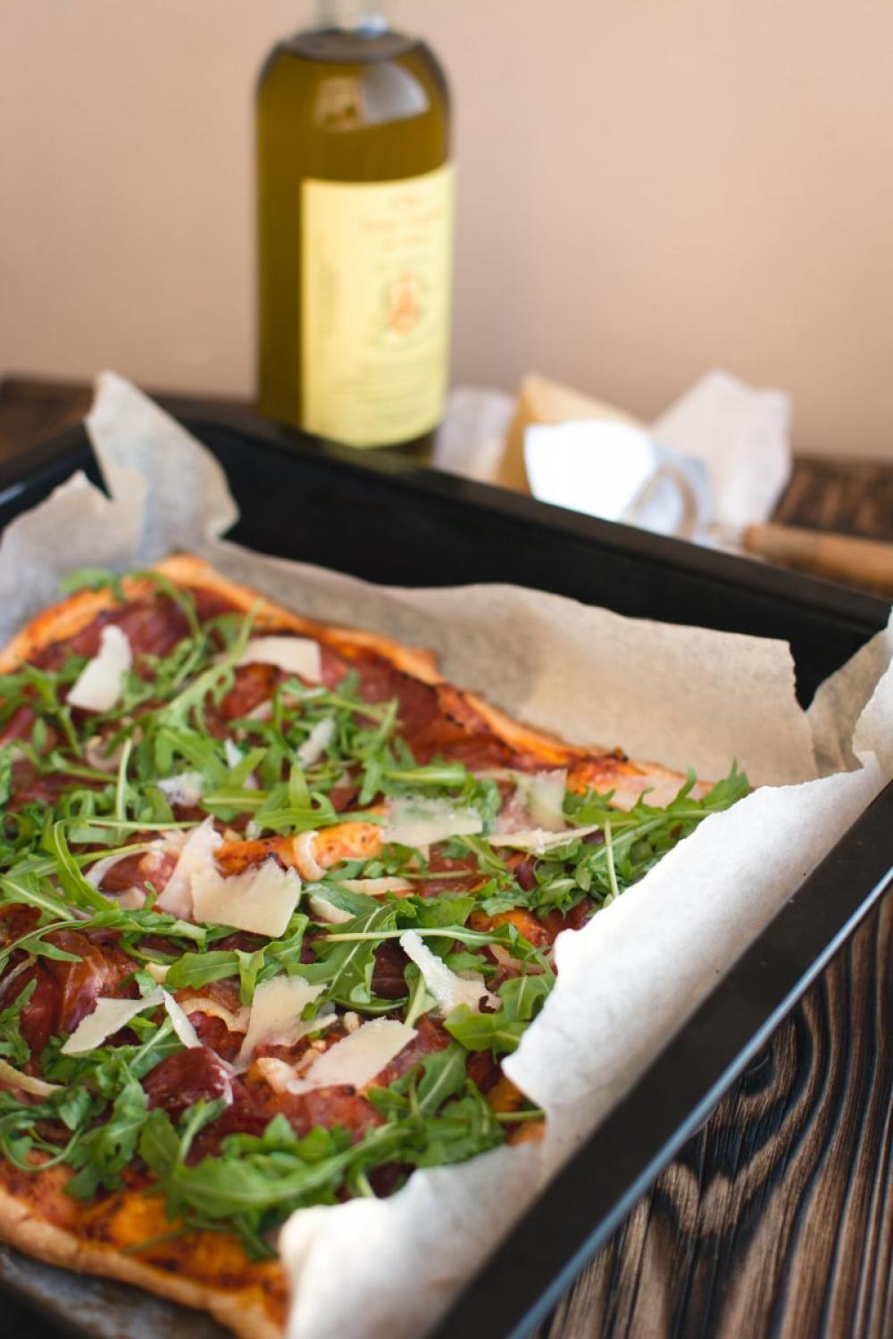 Homemade pizza Homemade pizza