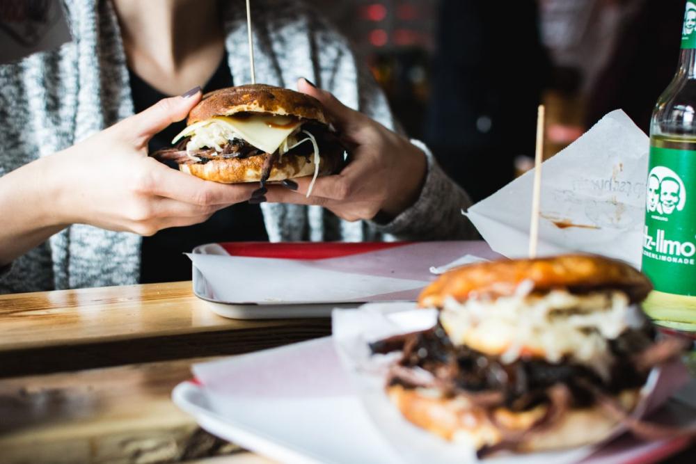 Pulled pork burger Pulled pork burger