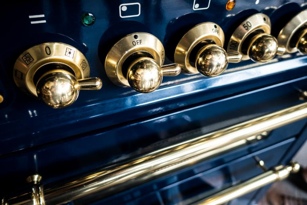 Vintage oven close up Vintage oven close up