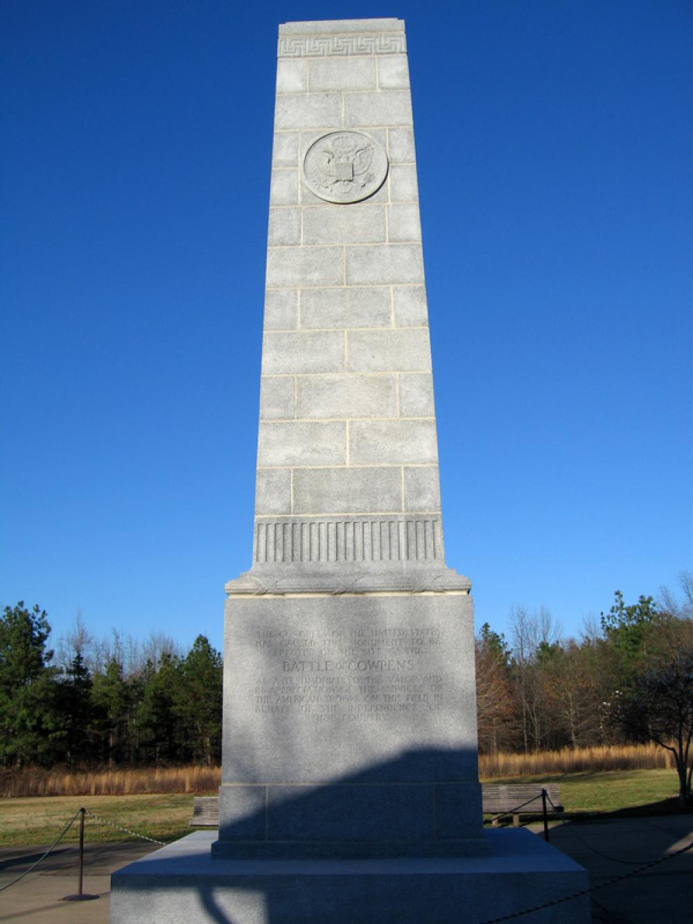 Battlefield Monument of the Battle of Cowpens, American Revolutionary War free photo Battlefield Monument of the Battle of Cowpens, American Revolutionary War free photo