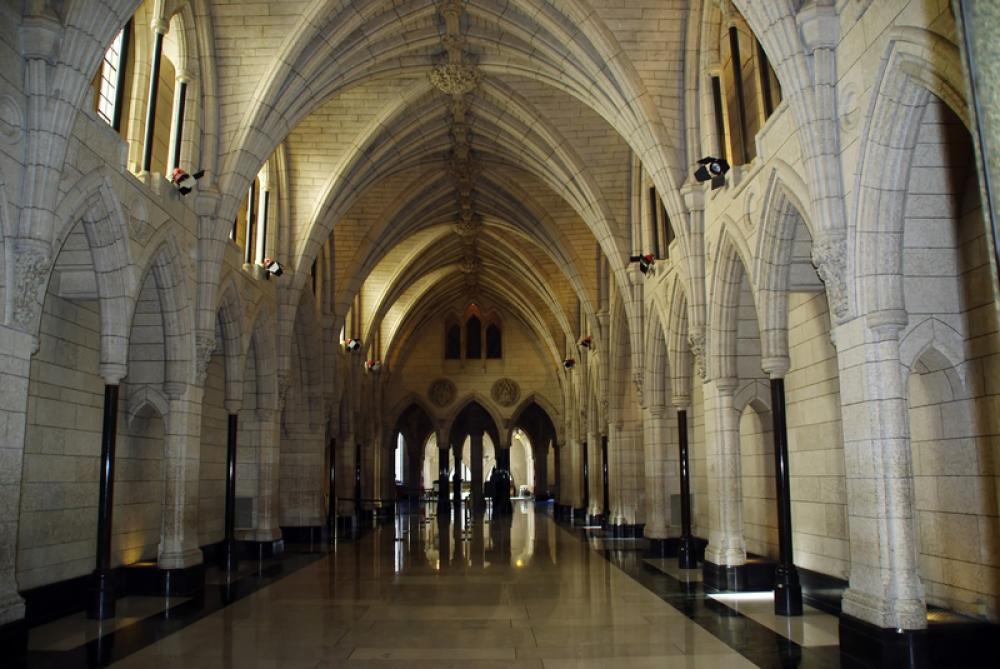Interior Corridors of the Parliament Building in Ottawa, Ontario, Canada free photo Interior Corridors of the Parliament Building in Ottawa, Ontario, Canada free photo