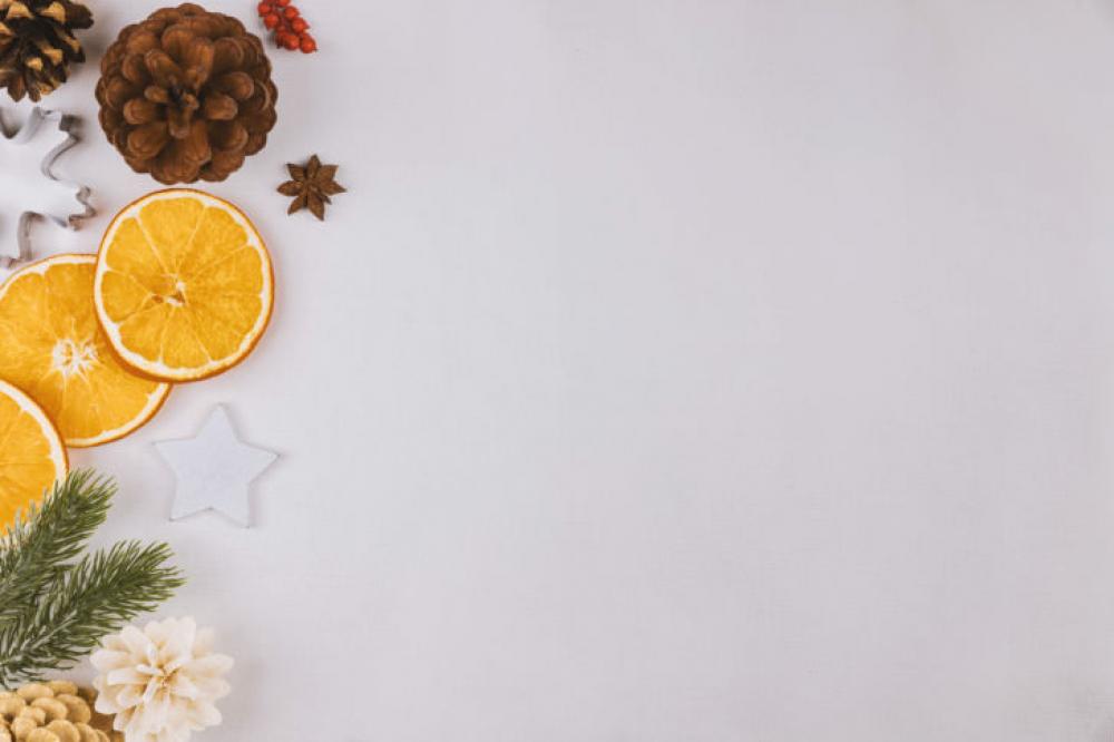 Christmas decoration on white background Christmas decoration on white background
