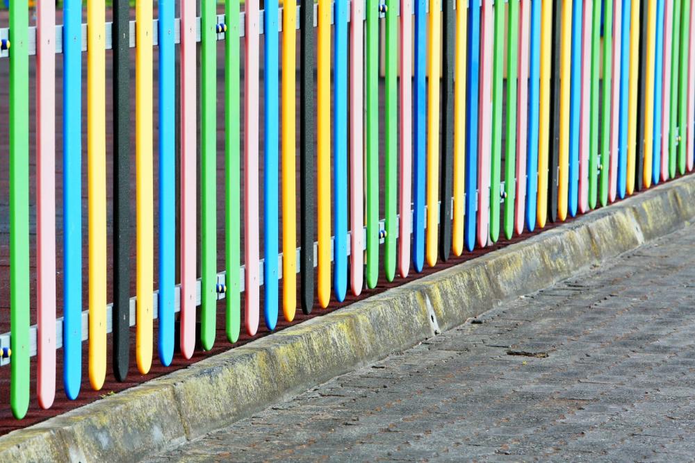 Colorful Fence Colorful Fence