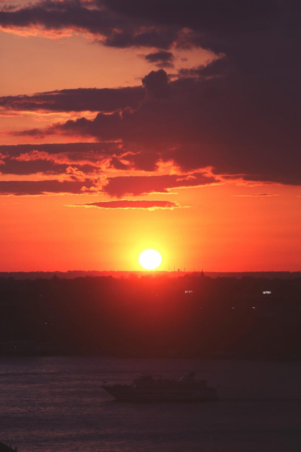 Orange sunset Orange sunset