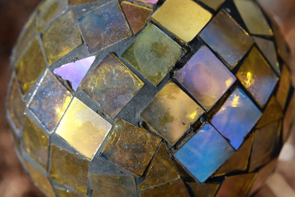 Gold Glass Mosaic Ball Gold Glass Mosaic Ball
