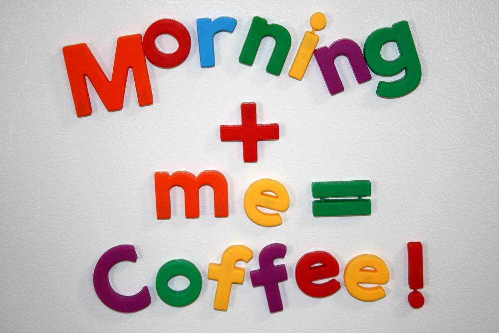 Morning + Me = Coffee Morning + Me = Coffee