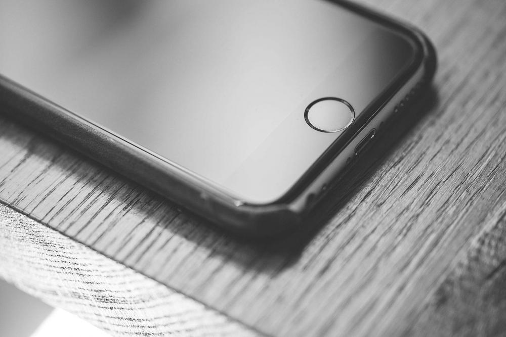 iPhone Touch ID Home Button Close Up iPhone Touch ID Home Button Close Up