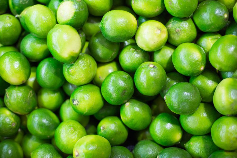 Pile of Green Limes on Market Pattern Pile of Green Limes on Market Pattern