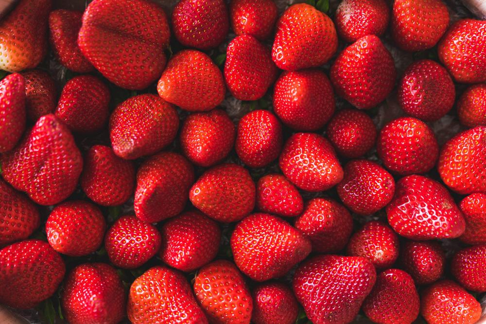 Strawberries Background Strawberries Background