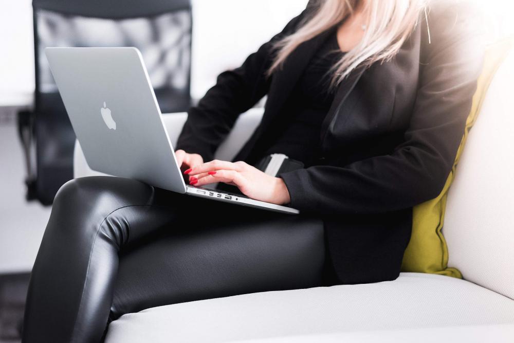 Woman Entrepreneur Working in the Office Woman Entrepreneur Working in the Office