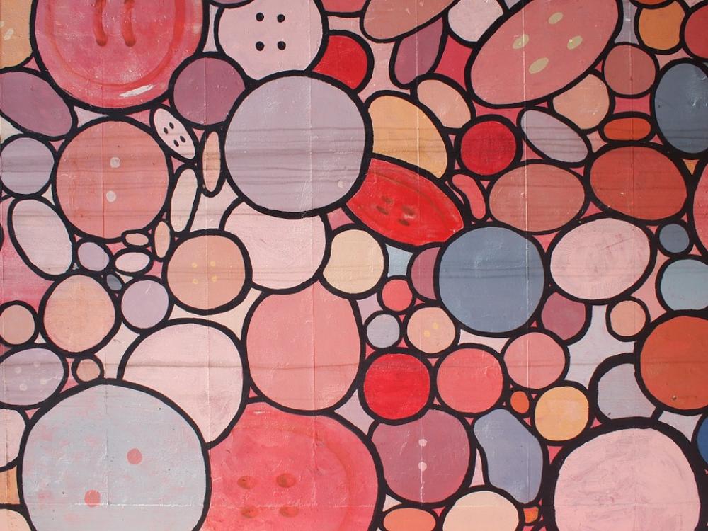Abstract Pattern Arts Stones Wall Painting Abstract Pattern Arts Stones Wall Painting