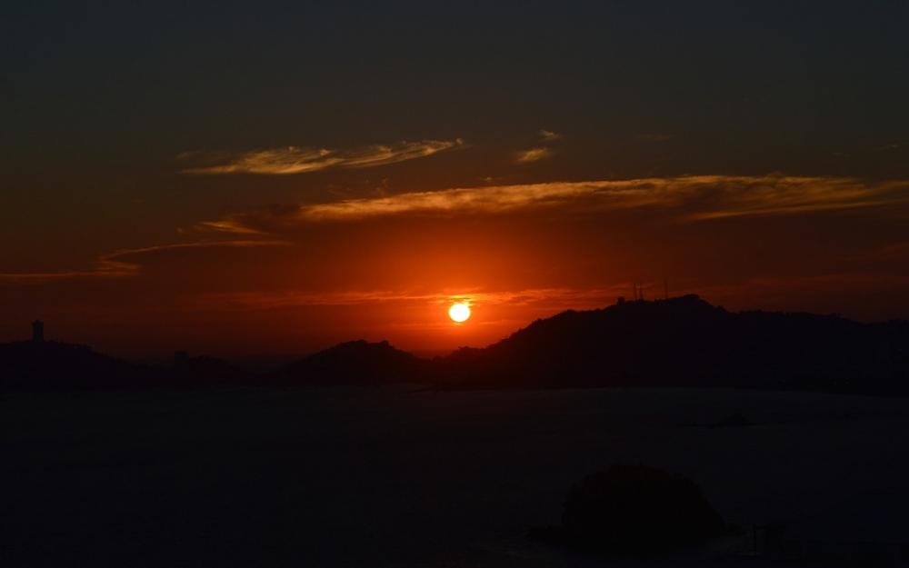 Acapulco Sunset Mexico Paradise Beach Sunny Acapulco Sunset Mexico Paradise Beach Sunny
