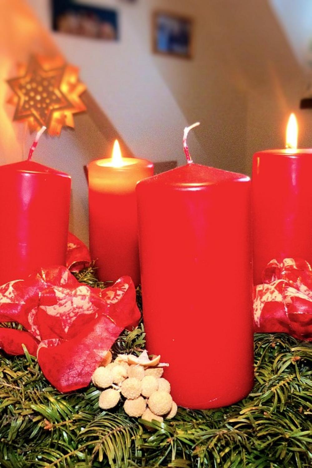 Advent Advent Wreath Atmosphere Christmas Time Advent Advent Wreath Atmosphere Christmas Time