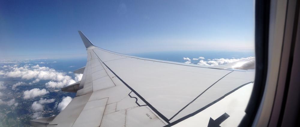 Airplane Wing Clouds Sky Plane Air Flight Airplane Wing Clouds Sky Plane Air Flight
