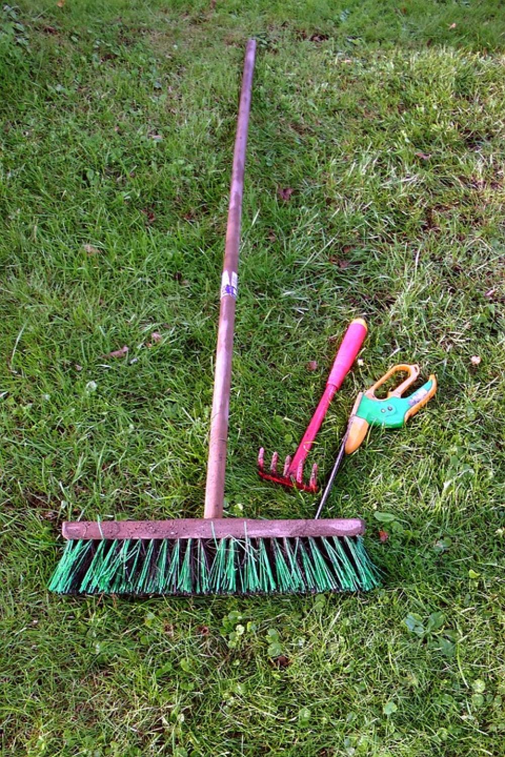 Allotment Gardening Equipment Broom Rush Nature Allotment Gardening Equipment Broom Rush Nature