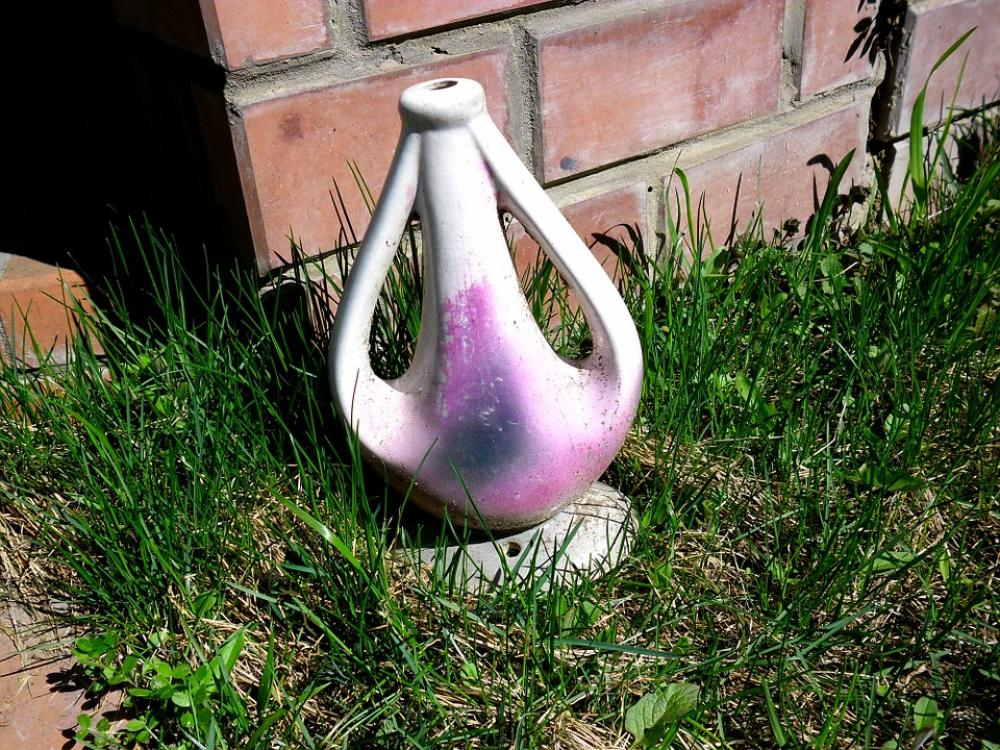 Amphora Decanter Design Garden Purple Grass Amphora Decanter Design Garden Purple Grass