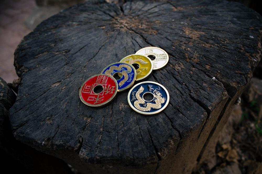Ancient Coins Wood Grain Retro Ancient Coins Wood Grain Retro