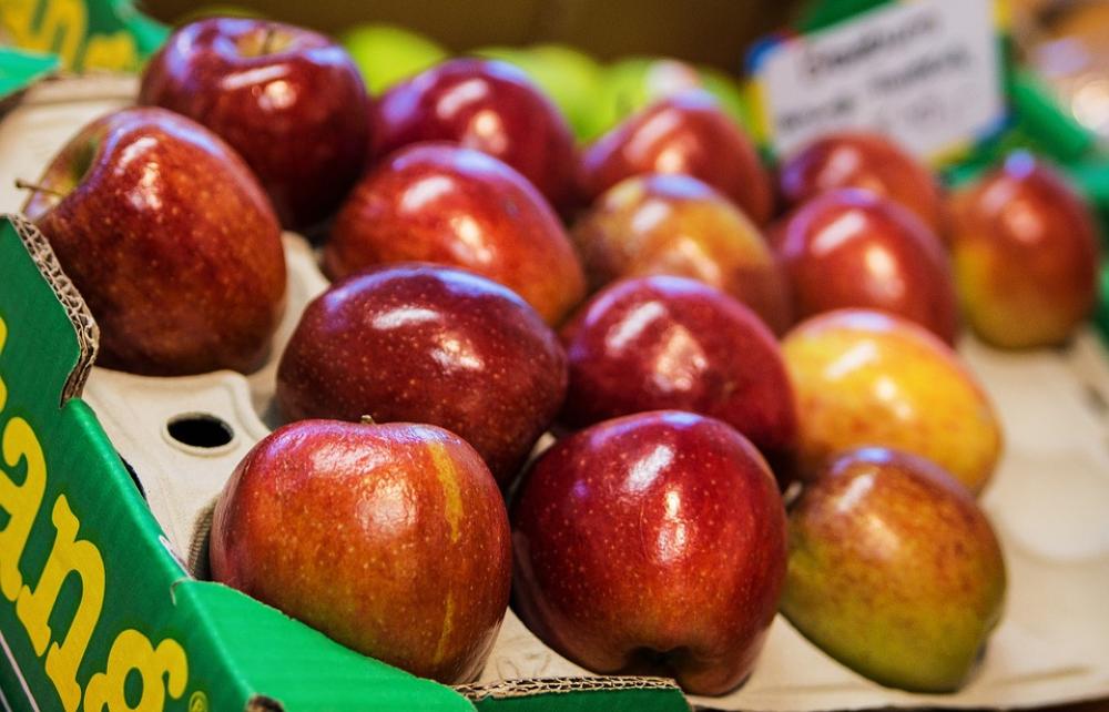 Apple Healthy Ripe Red Delicious Fruit Food Apple Healthy Ripe Red Delicious Fruit Food