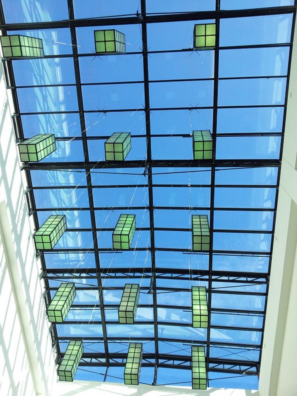 Architecture Glass Roof Passage Market Passage Architecture Glass Roof Passage Market Passage