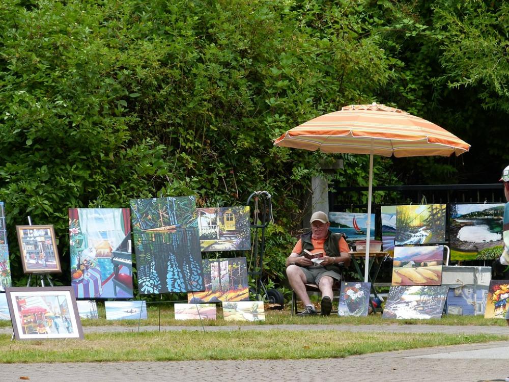 Art Painting Exhibition Stanley Park Vancouver Art Painting Exhibition Stanley Park Vancouver