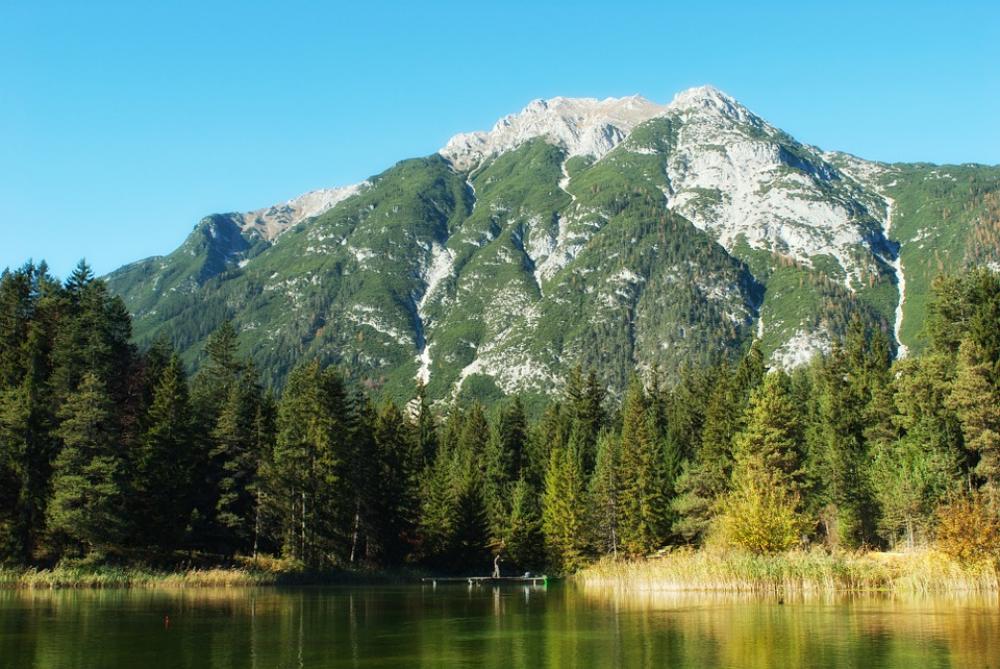 Austria Lake Water Mountains Sky Reflections Austria Lake Water Mountains Sky Reflections