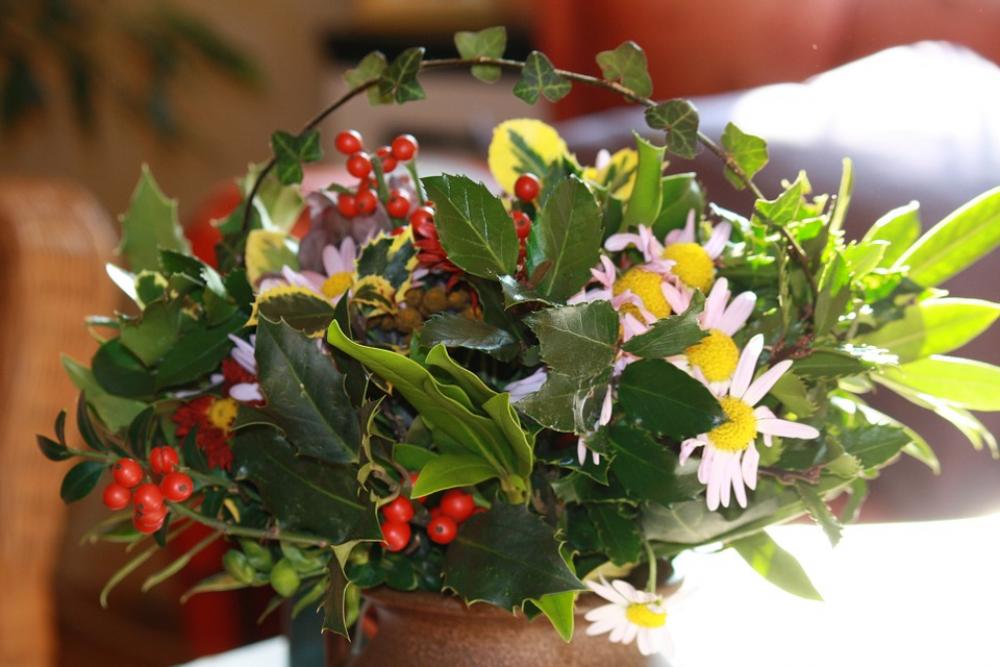 Autumn Bouquet Colorful Flowers Autumn Bouquet Colorful Flowers