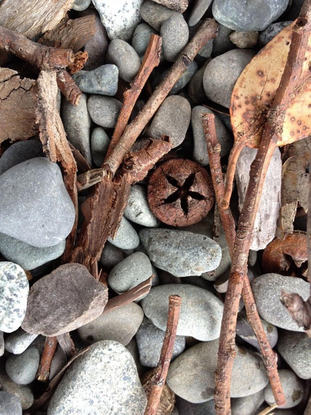Background Stones Rocks Pebbles Wood Leaf Autumn Background Stones Rocks Pebbles Wood Leaf Autumn