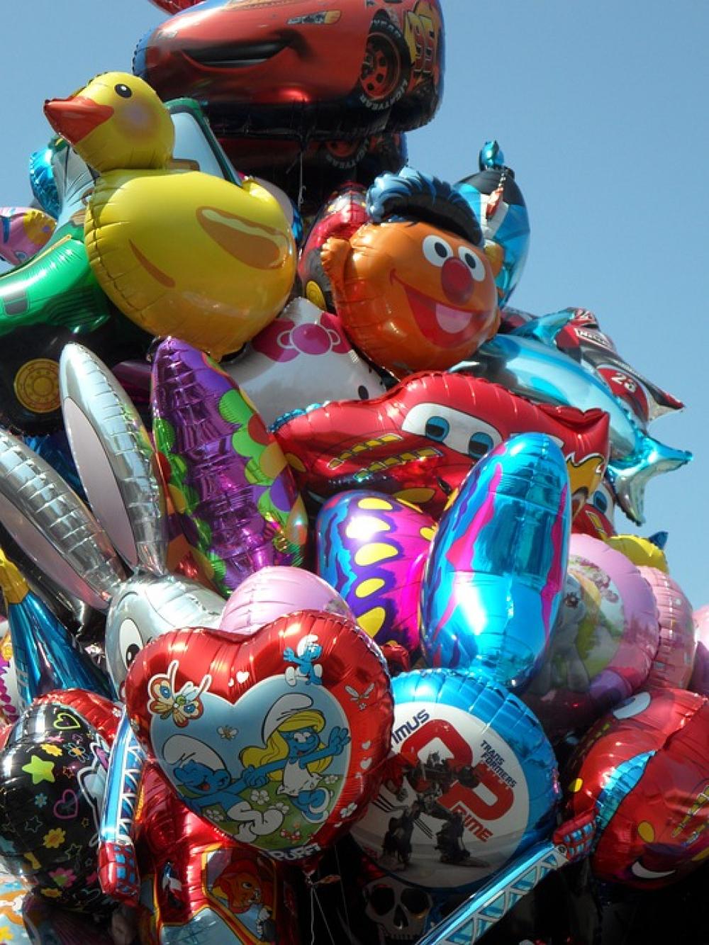 Balloons Air Balloon Seller Colorful Float Fair Balloons Air Balloon Seller Colorful Float Fair