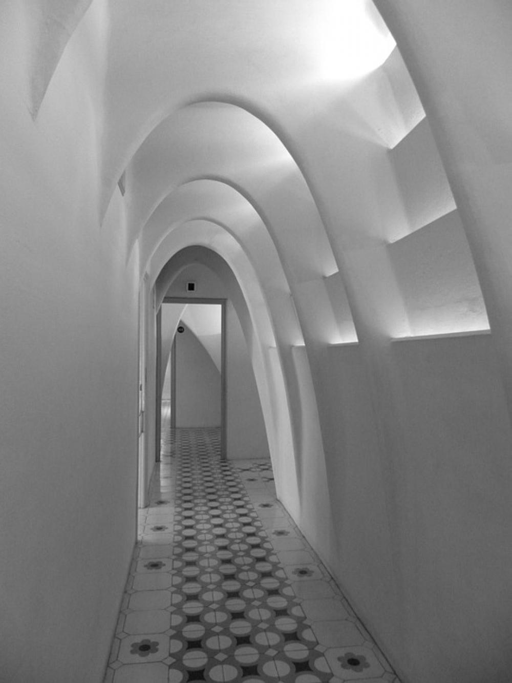 Barcelona Battlo House Catalonia Spain Hallway Barcelona Battlo House Catalonia Spain Hallway