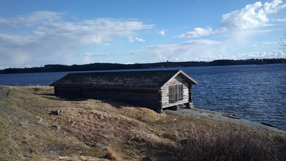 Beach Clouds Cloud Finnish Cottage House Sand Beach Clouds Cloud Finnish Cottage House Sand