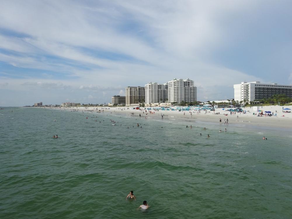 Beach Clearwater Mar Ocean Water Beach Clearwater Mar Ocean Water