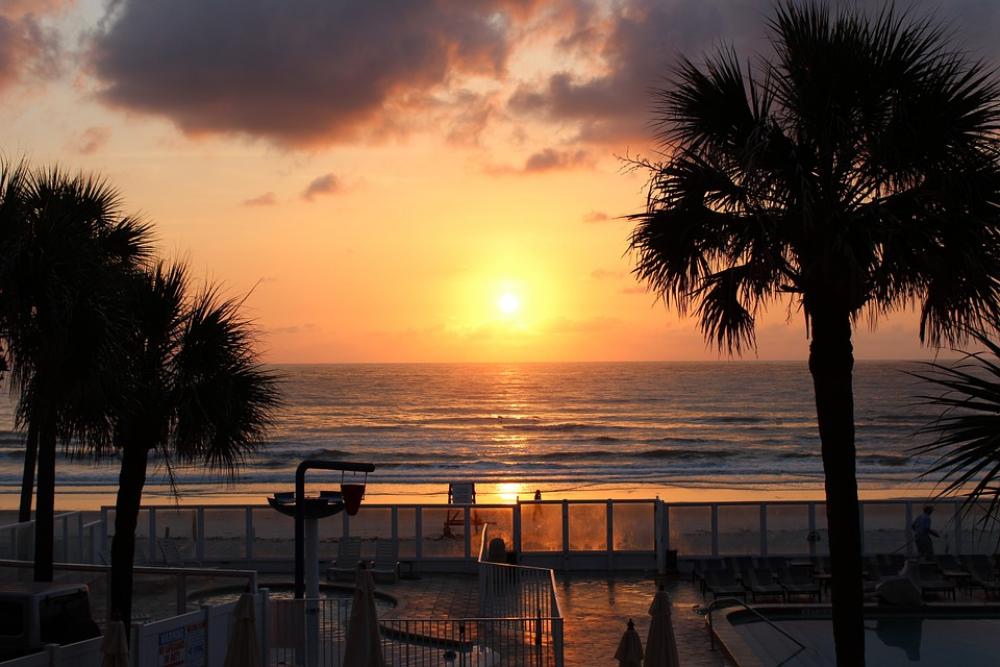 Beach Ocean Sunset Beautiful Paradise Tranquil Beach Ocean Sunset Beautiful Paradise Tranquil
