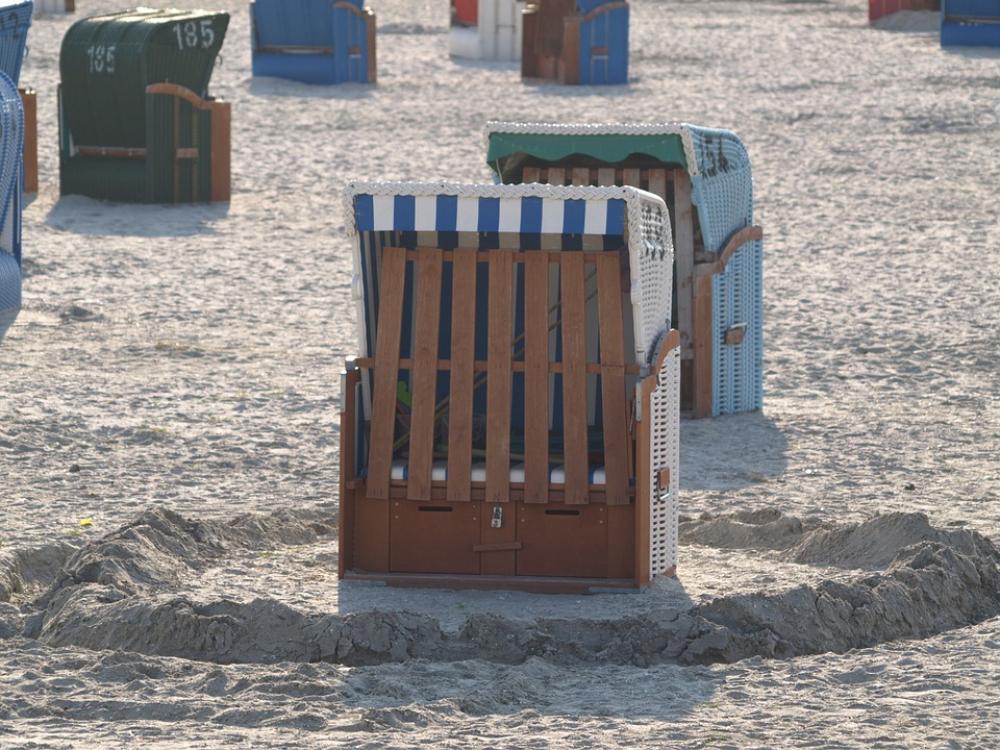 Beach Chair Beach North Sea Vacations Sea Striped Beach Chair Beach North Sea Vacations Sea Striped