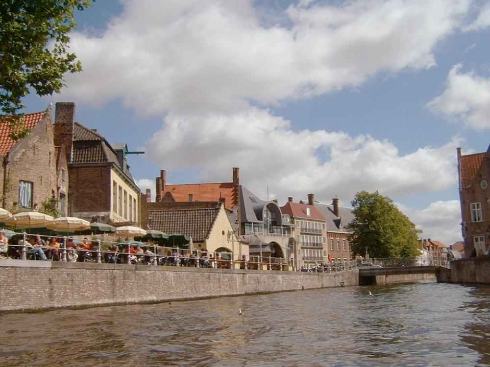 Belgium City River Europe Riverside Belgium City River Europe Riverside