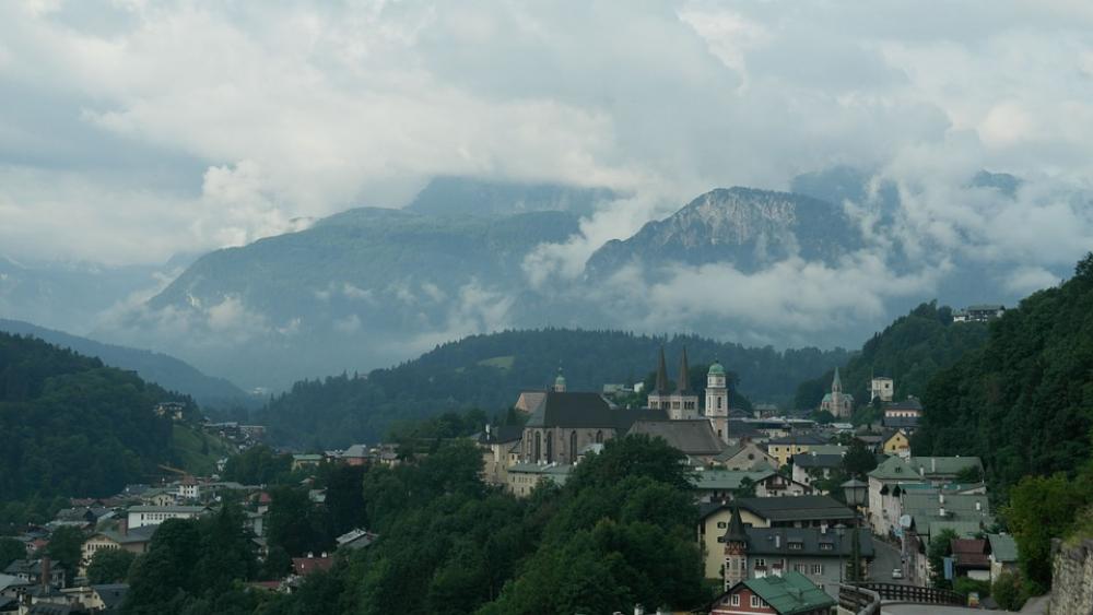 Berchtesgaden Market Market Town Southern Germany Berchtesgaden Market Market Town Southern Germany
