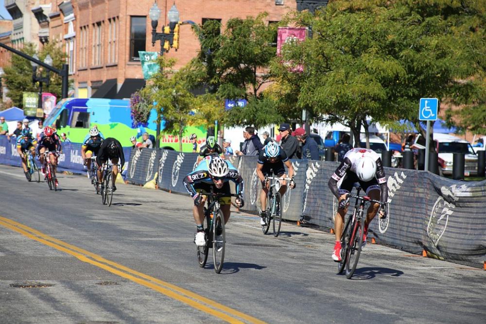 Bike Race Finish Final Spurt Spurt Race Event Bike Race Finish Final Spurt Spurt Race Event