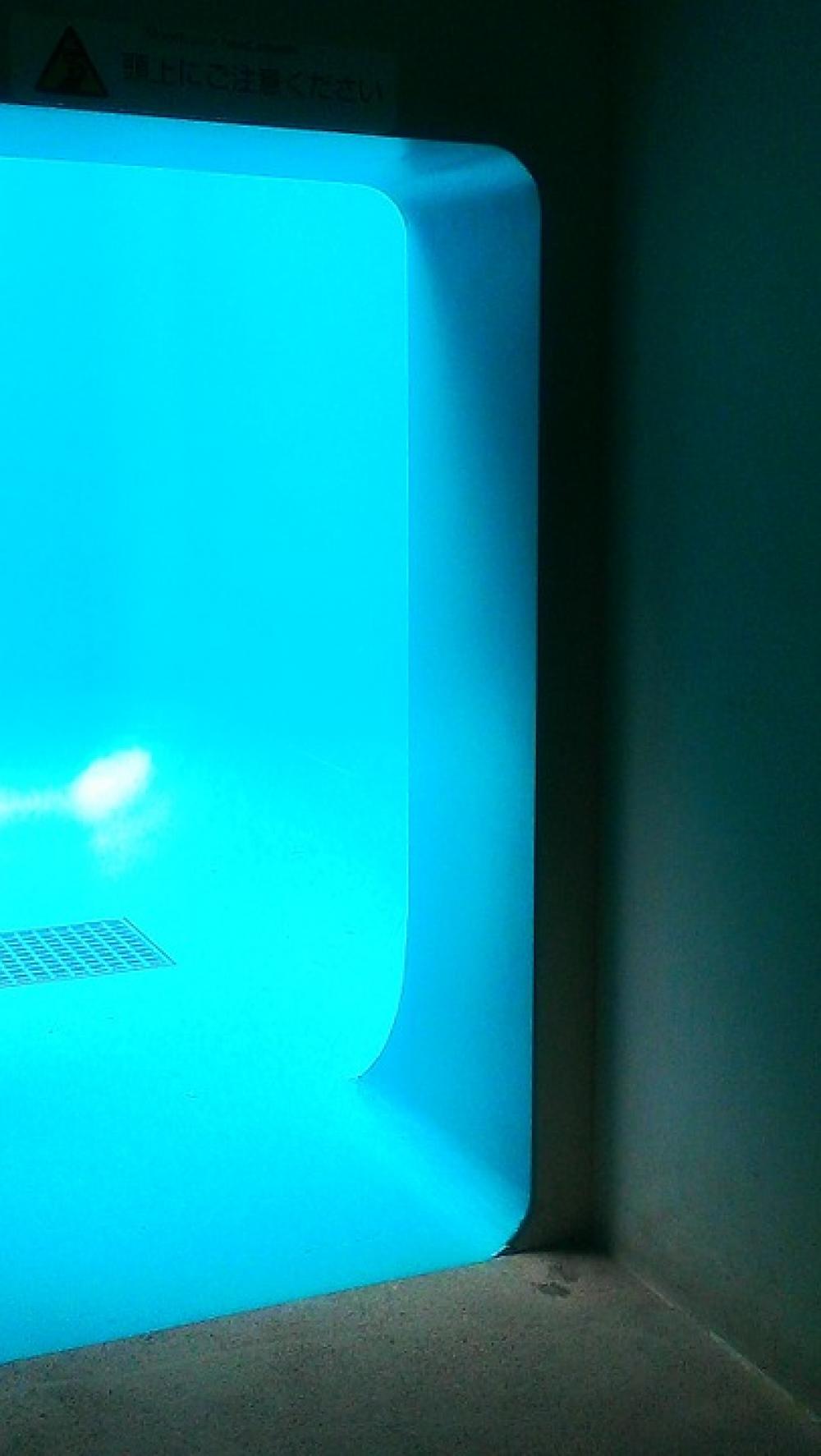 Blue Water Entrance Space Underwater Blue Water Entrance Space Underwater