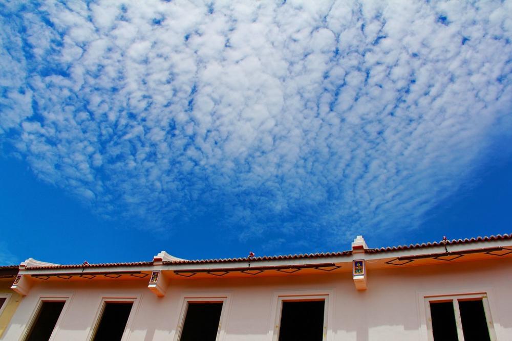 Blue Sky Cloud Old Town Malacca Melaka Malaysia Blue Sky Cloud Old Town Malacca Melaka Malaysia