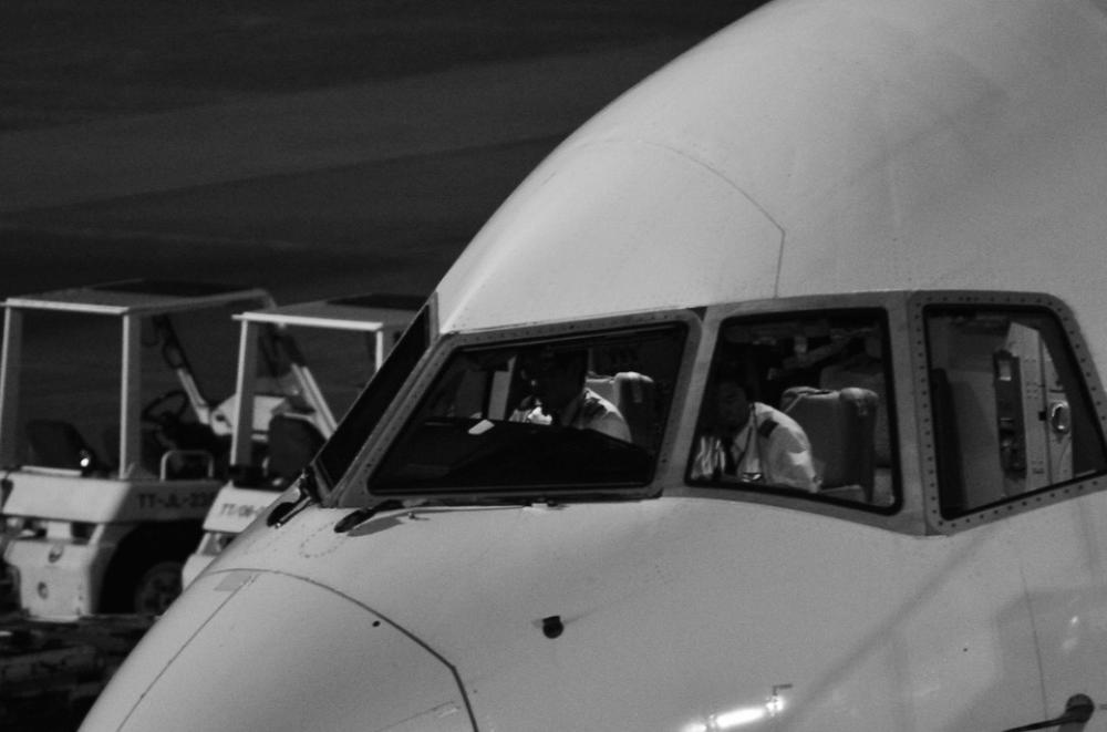 Boeing Cockpit Aircraft Airplane Black And White Boeing Cockpit Aircraft Airplane Black And White