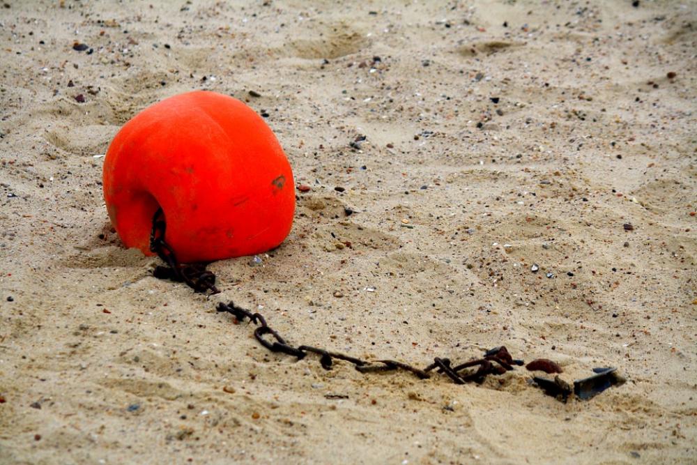 Boje Beach Sand Washed Up On Boje Beach Sand Washed Up On