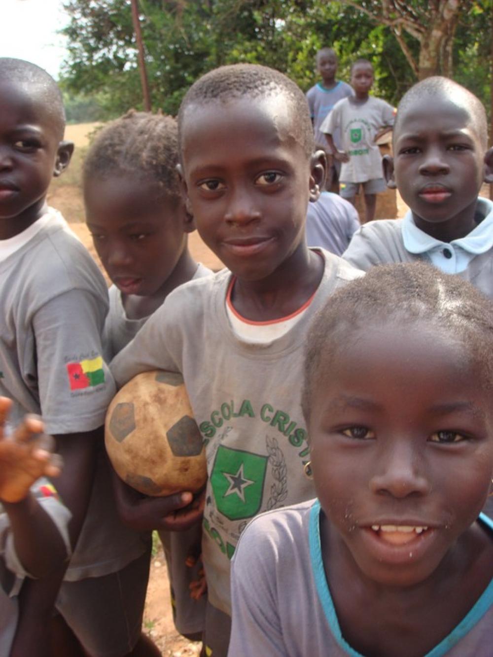 Boys Ball Play Smile Africa Poverty Tribe Boys Ball Play Smile Africa Poverty Tribe
