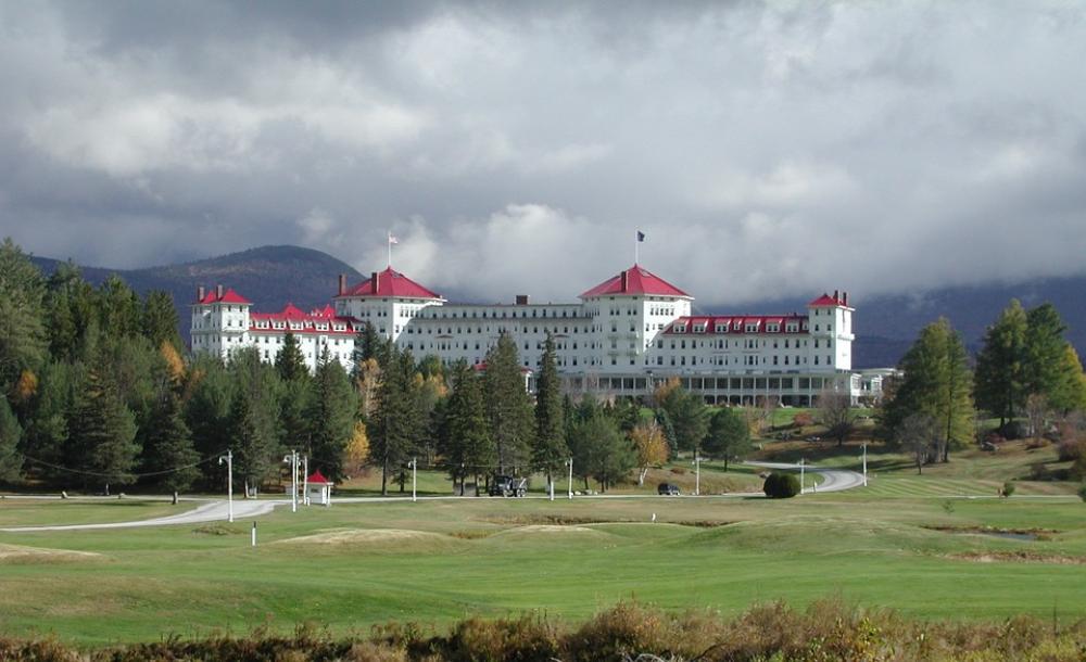 Bretton Woods Resort New Hampshire Cloudy Trees Bretton Woods Resort New Hampshire Cloudy Trees