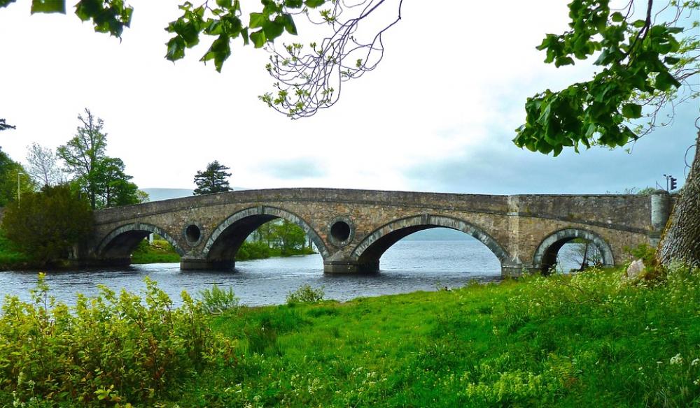 Bridge Arch River Tourist Attraction Scenery Bridge Arch River Tourist Attraction Scenery