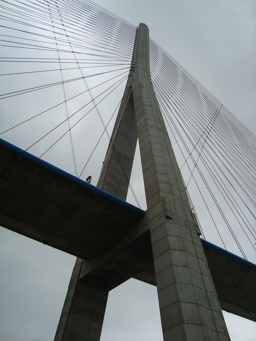 Bridge Pillar Suspension Bridge Bridge Pillar Suspension Bridge