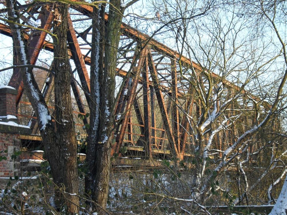 Bridge Old Bridge Architecture Railway Metal Frame Bridge Old Bridge Architecture Railway Metal Frame