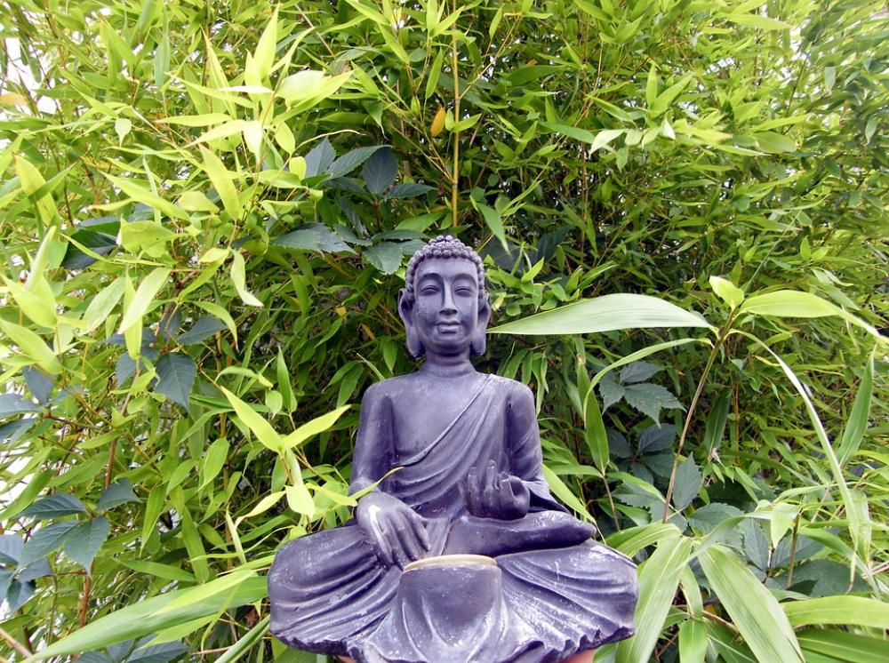 Buddha Bamboo Lamp Sit Buddha Bamboo Lamp Sit