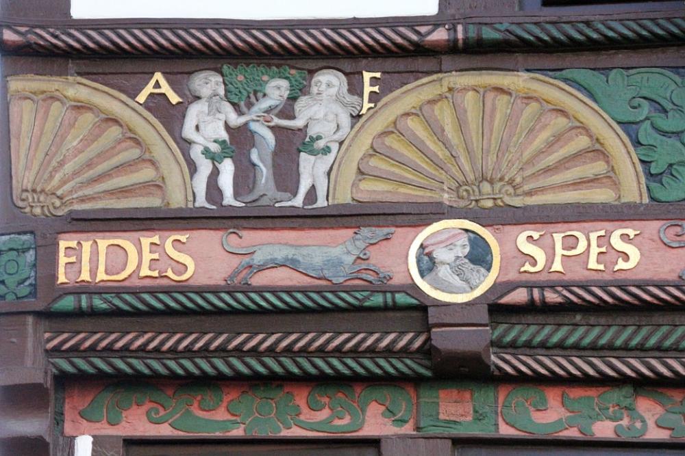 Building Truss House Fachwerkhaus Carving Building Truss House Fachwerkhaus Carving
